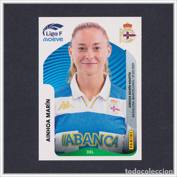 Fu&szlig;ball-Sticker: LIGA FEMENINA F MOEVE 2025 2026 25 26 PANINI AINHOA MAR&Iacute;N 137 DEPORTIVO CORU&Ntilde;A COLECCI&Oacute;N ALBUM