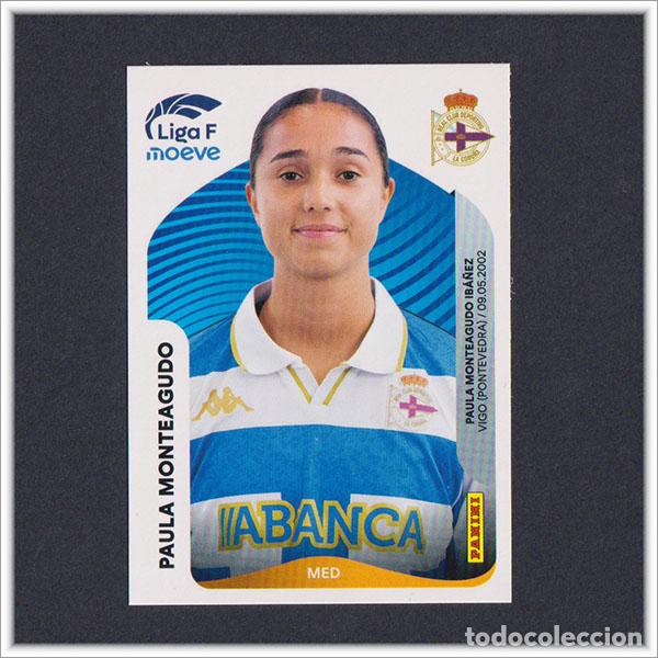 Fu&szlig;ball-Sticker: LIGA FEMENINA F MOEVE 2025 2026 25 26 PANINI PAULA MONTEAGUDO 136 DEPORTIVO CORU&Ntilde;A COLECCI&Oacute;N ALBUM