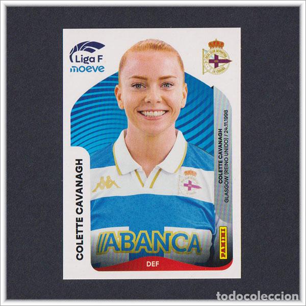 Fu&szlig;ball-Sticker: LIGA FEMENINA F MOEVE 2025 2026 25 26 PANINI COLETTE CAVANAGH 131 B 131B DEPORTIVO CORU&Ntilde;A COLECCI&Oacute;N