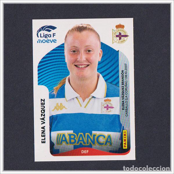 Cromos de F&uacute;tbol: LIGA FEMENINA F MOEVE 2025 2026 25 26 PANINI ELENA VAZQUEZ 129 B 129B DEPORTIVO CORU&Ntilde;A COLECCI&Oacute;N