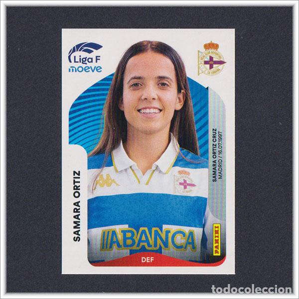 Cromos de F&uacute;tbol: LIGA FEMENINA F MOEVE 2025 2026 25 26 PANINI SAMARA ORTIZ 126 DEPORTIVO CORU&Ntilde;A COLECCI&Oacute;N ALBUM