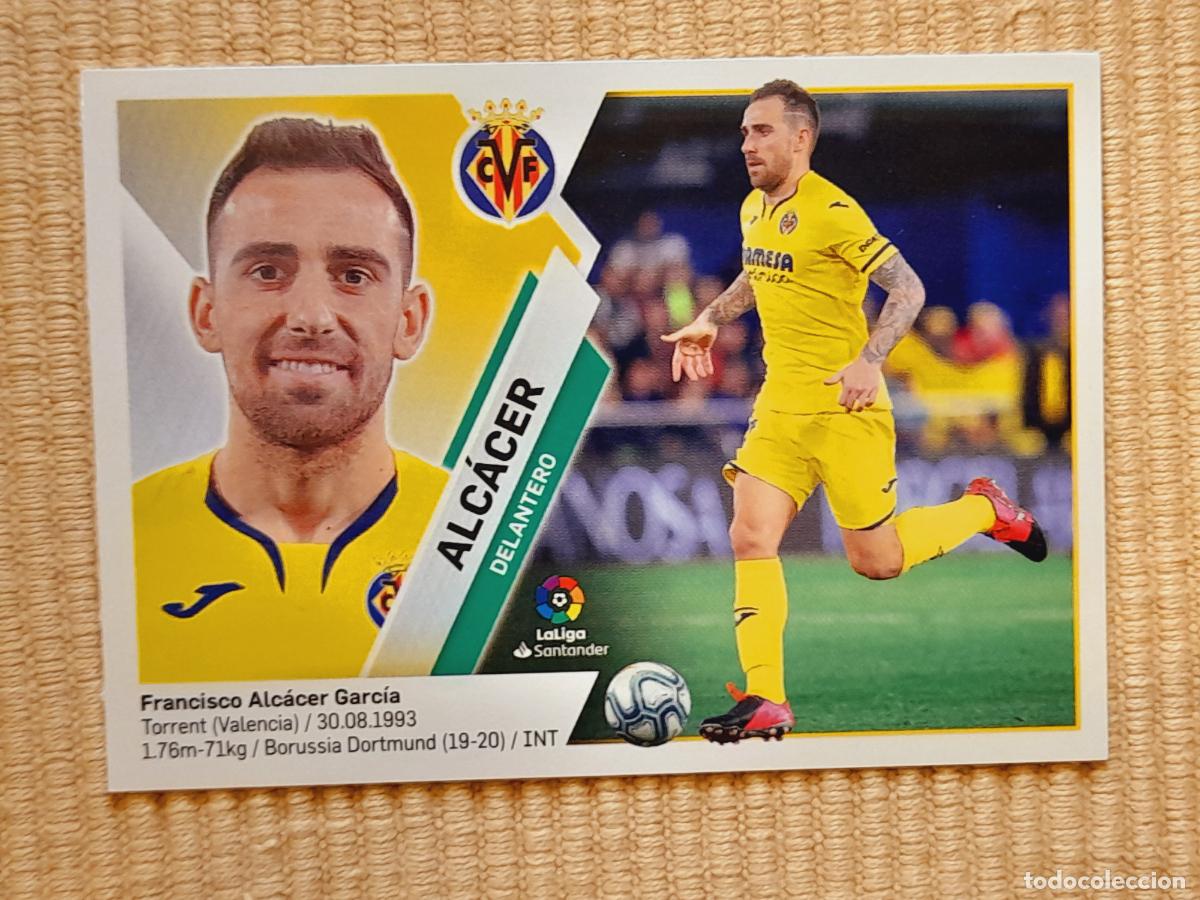Cromos de F&uacute;tbol: CROMO 40 ALCACER (MERCADO INVIERNO ACTUALIZACION) VILLARREAL CF LIGA 19-20 (2019 2020) &Aacute;LBUM ESTE