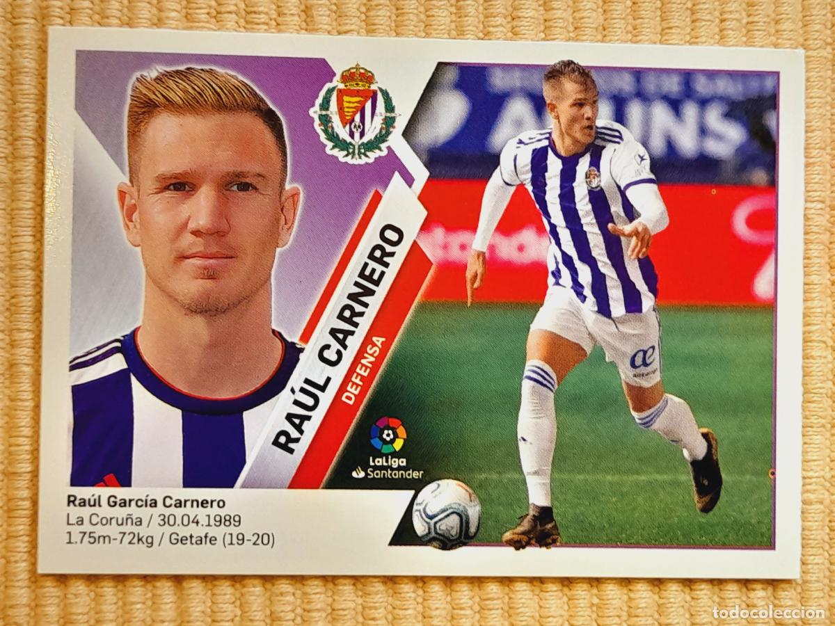 Cromos de F&uacute;tbol: CROMO 38 RAUL CARNERO (MERCADO INVIERNO) REAL VALLADOLID LIGA 19-20 (2019 2020) &Aacute;LBUM ESTE
