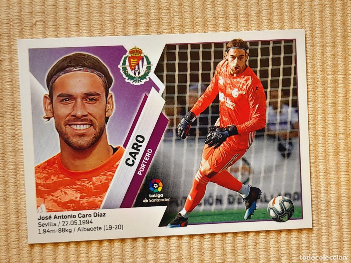 Cromos de F&uacute;tbol: CROMO 2 CARO (REAL VALLADOLID) LIGA 19-20 (2019 2020) &Aacute;LBUM ESTE