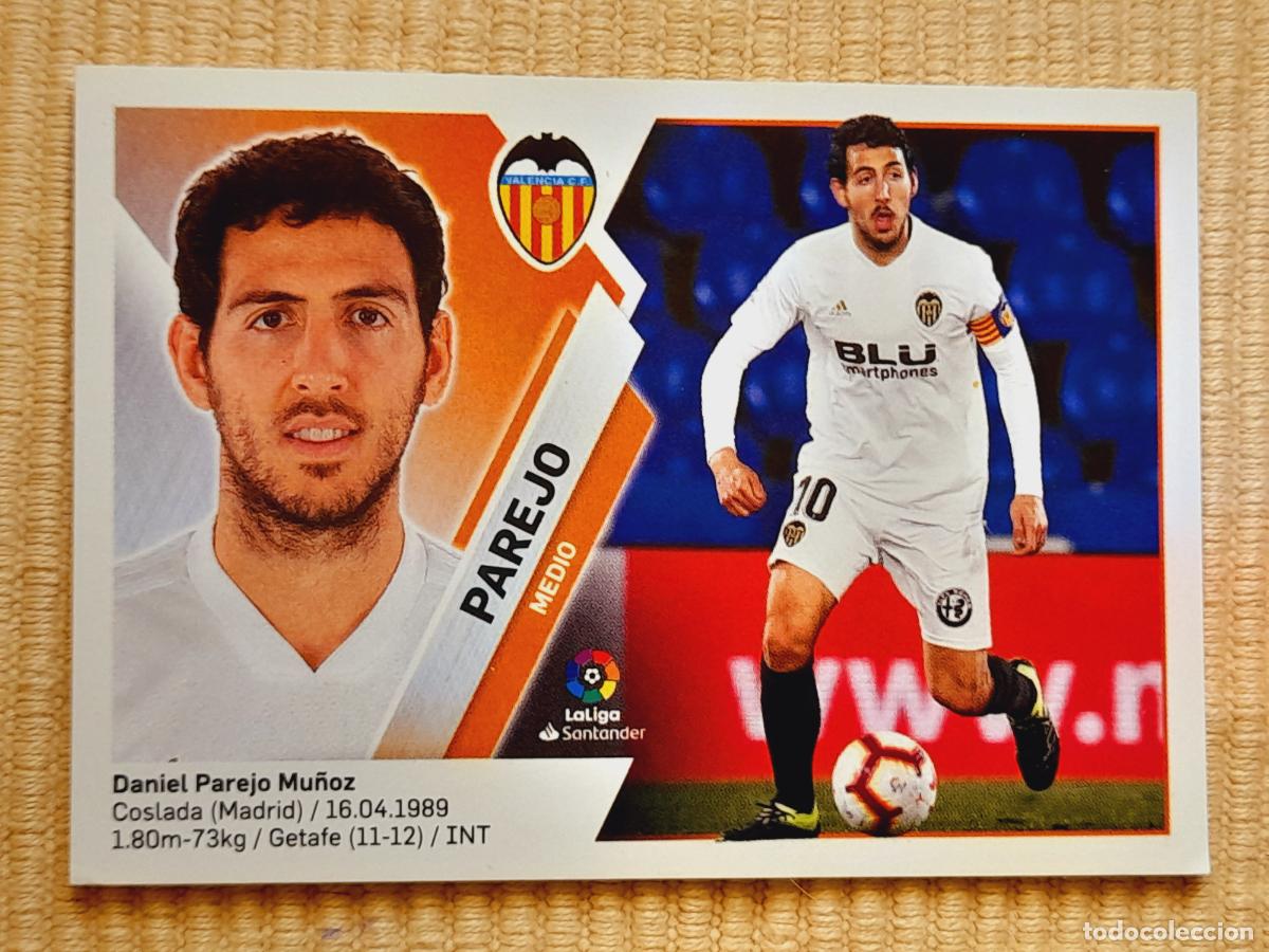 Cromos de F&uacute;tbol: CROMO 11 PAREJO (VALENCIA CF) LIGA 19-20 (2019 2020) &Aacute;LBUM ESTE