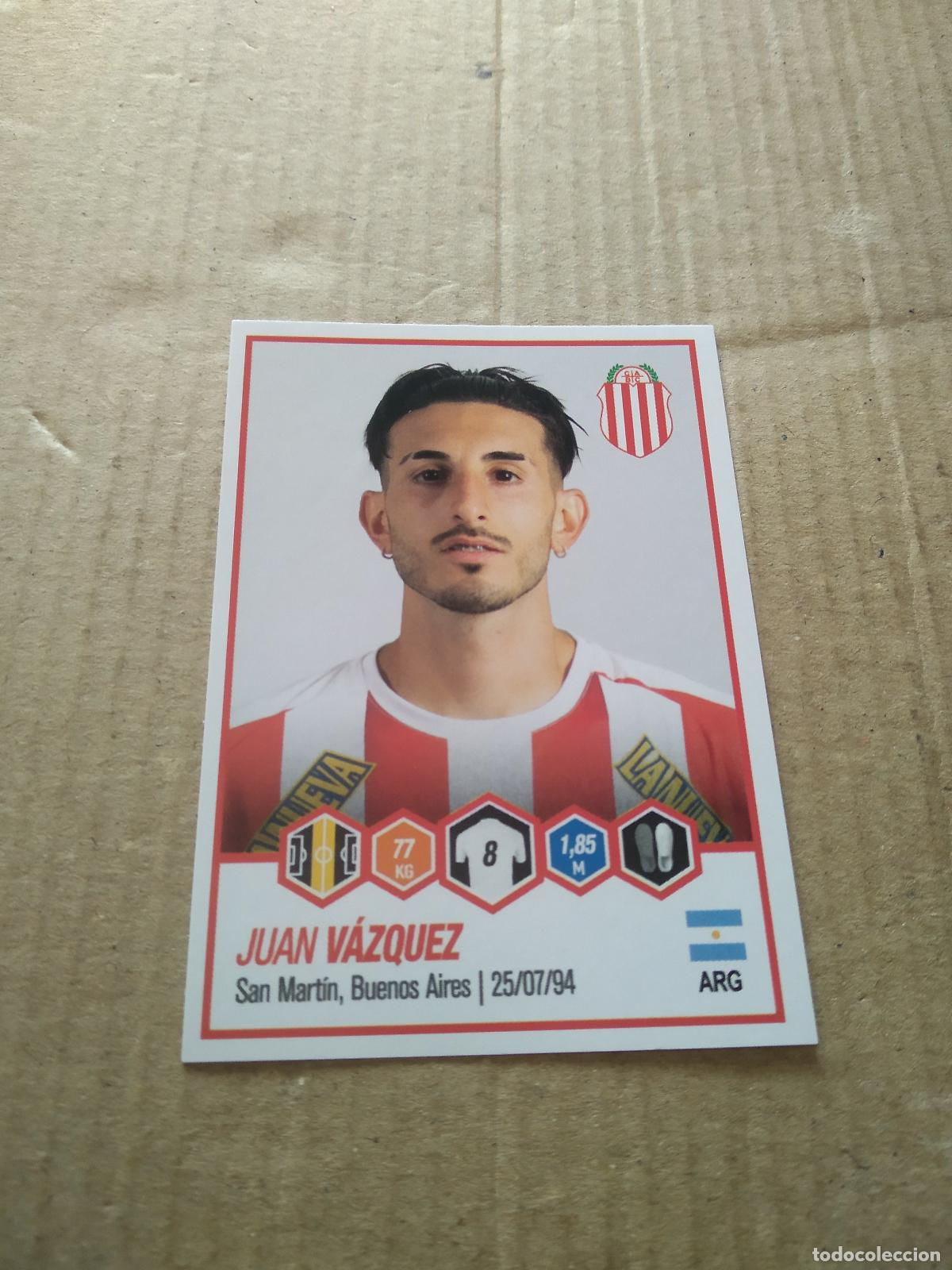 Cromos de F&uacute;tbol: 100 JUAN VAZQUEZ BARRACAS CENTRAL CROMO FUTBOL ARGENTINO PANINI LIGA ARGENTINA 2022