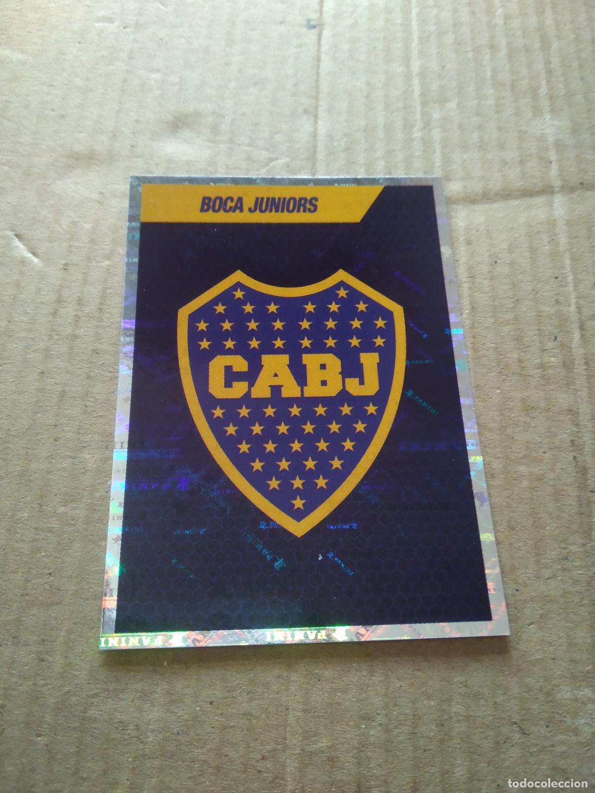 Cromos de F&uacute;tbol: 106 ESCUDO BOCA JUNIORS CROMO FUTBOL ARGENTINO PANINI LIGA ARGENTINA 2022