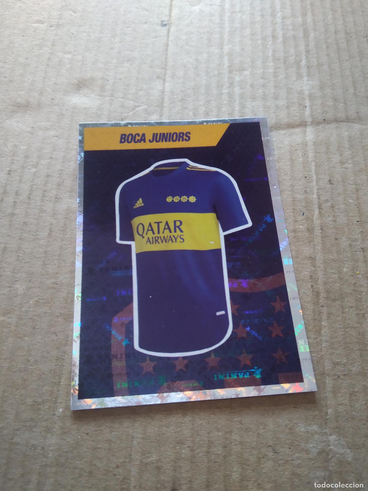 Cromos de F&uacute;tbol: 107 CAMISETA BOCA JUNIORS CROMO FUTBOL ARGENTINO PANINI LIGA ARGENTINA 2022
