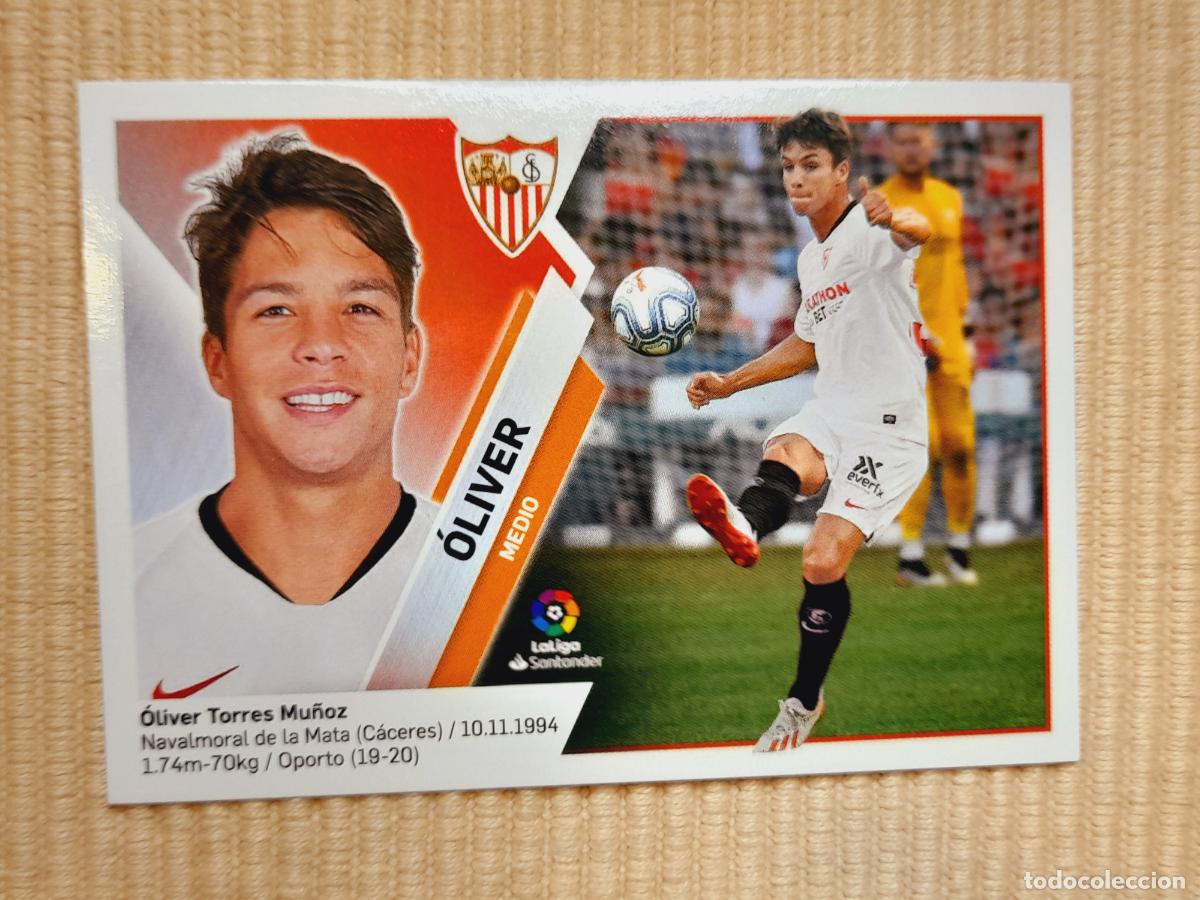Cromos de F&uacute;tbol: CROMO 26 OLIVER (ULTIMOS FICHAJES) SEVILLA FC LIGA 19-20 (2019 2020) &Aacute;LBUM ESTE
