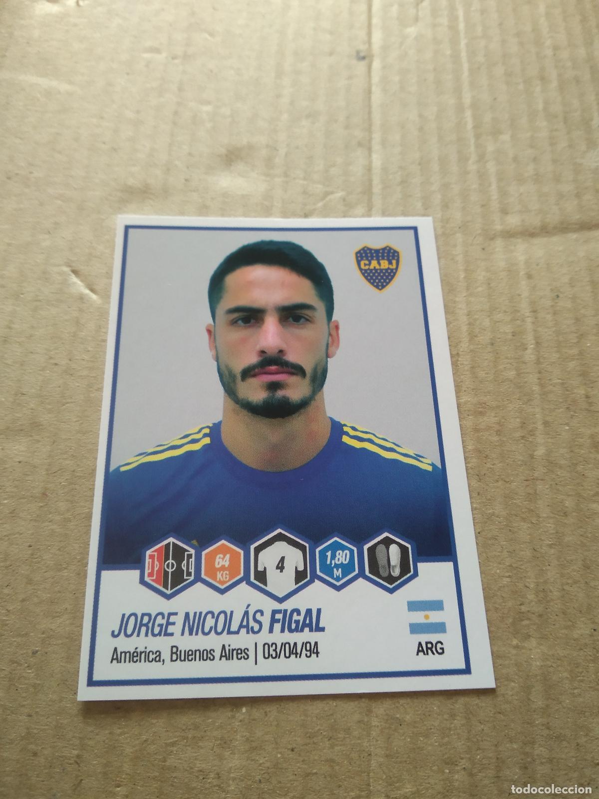 Cromos de F&uacute;tbol: 111 JORGE NICOLAS FIGAL BOCA JUNIORS CROMO FUTBOL ARGENTINO PANINI LIGA ARGENTINA 2022