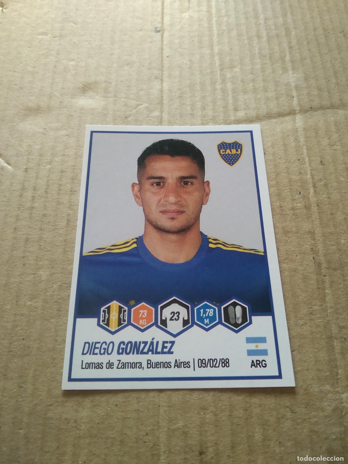 Cromos de F&uacute;tbol: 116 DIEGO GONZALEZ BOCA JUNIORS CROMO FUTBOL ARGENTINO PANINI LIGA ARGENTINA 2022