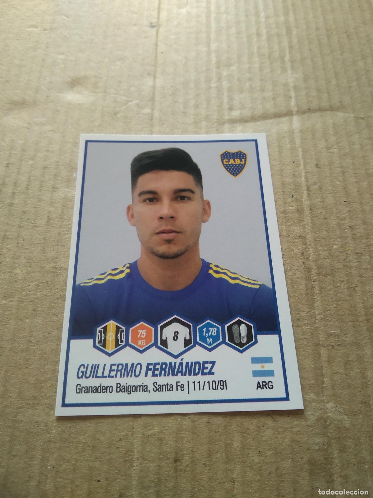 Cromos de Futebol: 118 GUILLERMO FERNANDEZ BOCA JUNIORS CROMO FUTBOL ARGENTINO PANINI LIGA ARGENTINA 2022