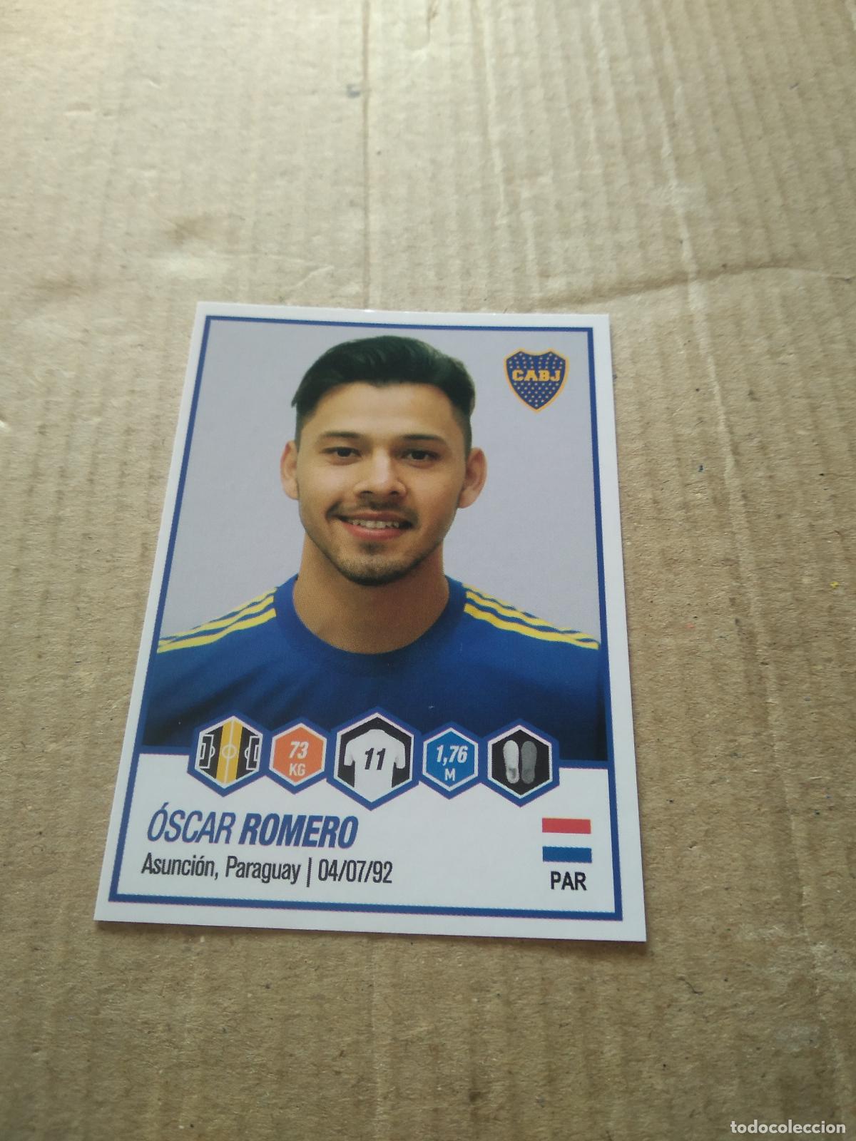 Cromos de Futebol: 119 OSCAR ROMERO BOCA JUNIORS CROMO FUTBOL ARGENTINO PANINI LIGA ARGENTINA 2022