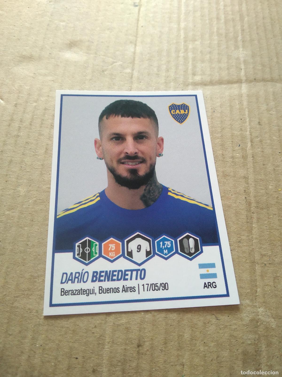 Cromos de Futebol: 122 DARIO BENEDETTO BOCA JUNIORS CROMO FUTBOL ARGENTINO PANINI LIGA ARGENTINA 2022