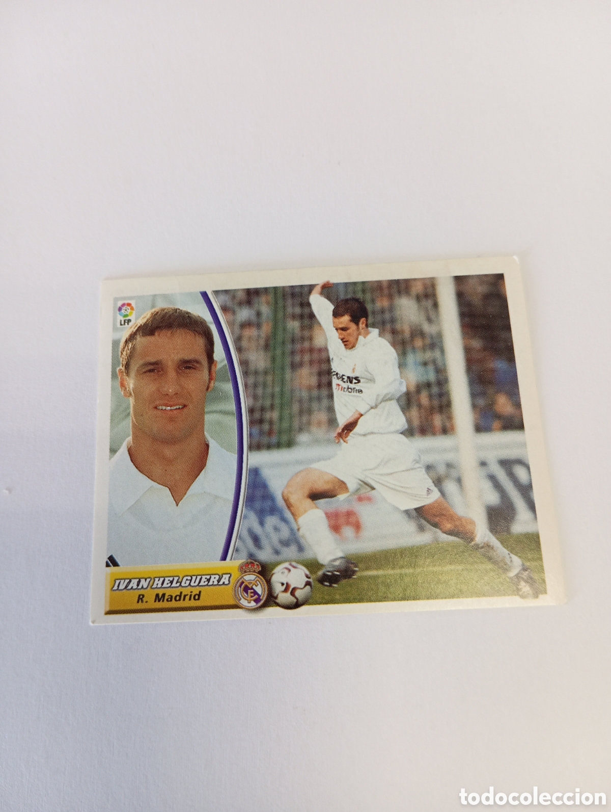 Cromos de Futebol: IV&Aacute;N HELGUERA Real Madrid LIGA ESTE 2003 2004 PANINI 03 04