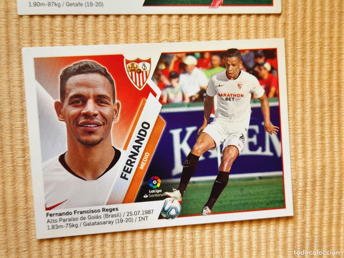 Cromos de Futebol: CROMO 12 FERNANDO (SEVILLA FC) LIGA 19-20 (2019 2020) &Aacute;LBUM ESTE