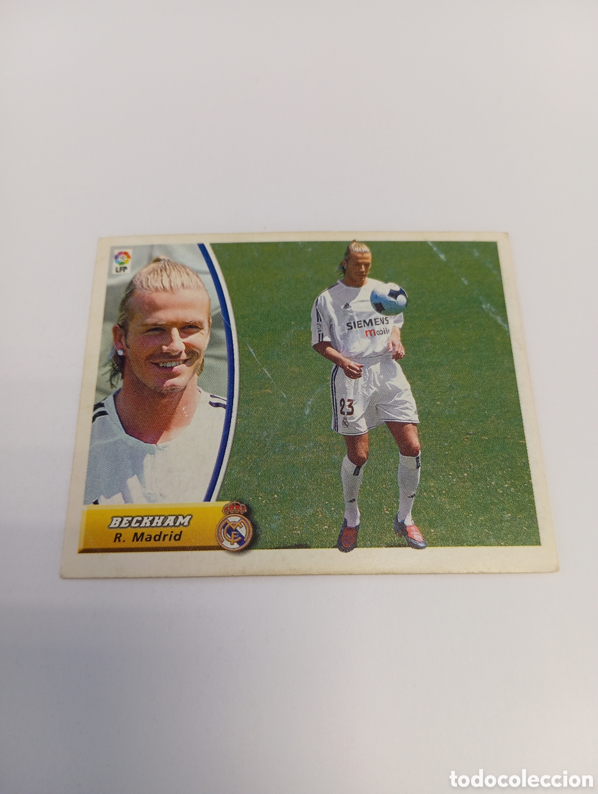 Fu&szlig;ball-Sticker: BECKHAM Real Madrid LIGA ESTE 2003 2004 PANINI 03 04