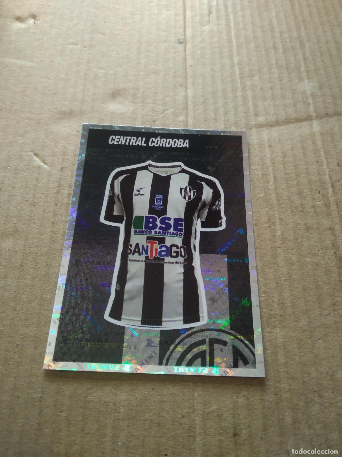 Fu&szlig;ball-Sticker: 124 CAMISETA CENTRAL CORDOBA CROMO FUTBOL ARGENTINO PANINI LIGA ARGENTINA 2022