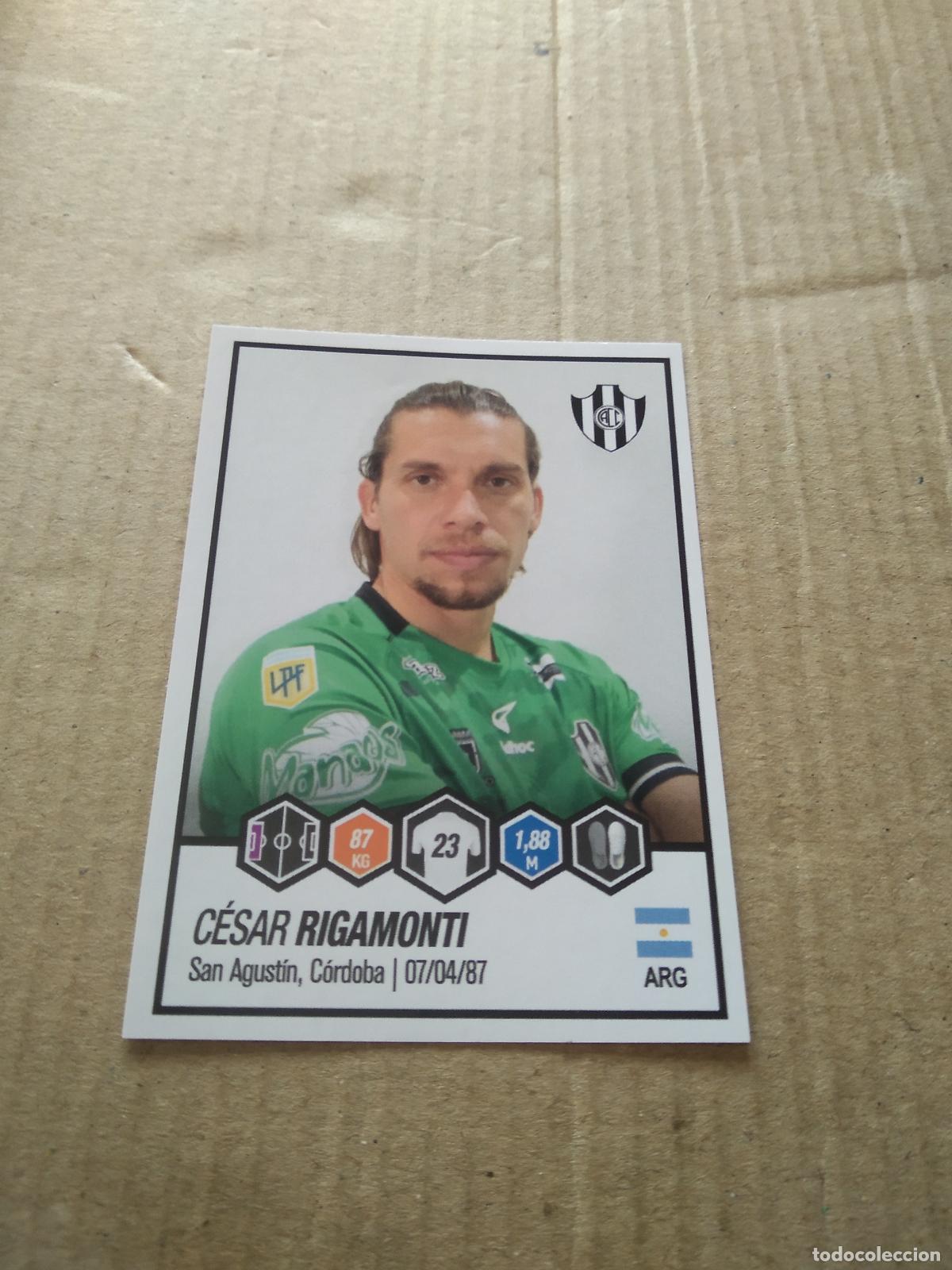 Fu&szlig;ball-Sticker: 125 CESAR RIGAMONTI CENTRAL CORDOBA CROMO FUTBOL ARGENTINO PANINI LIGA ARGENTINA 2022