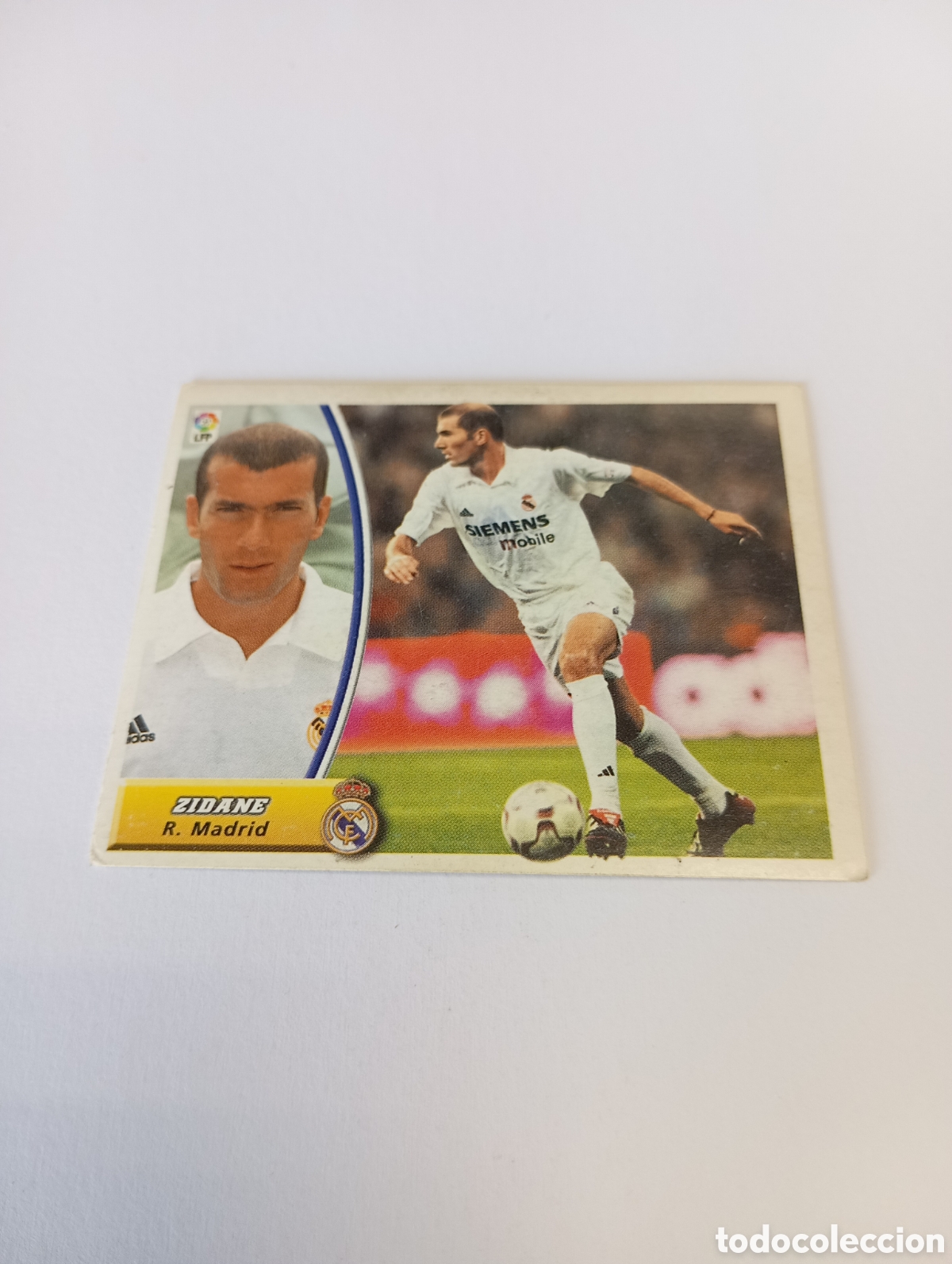 Cromos de F&uacute;tbol: ZIDANE Real Madrid LIGA ESTE 2003 2004 PANINI 03 04