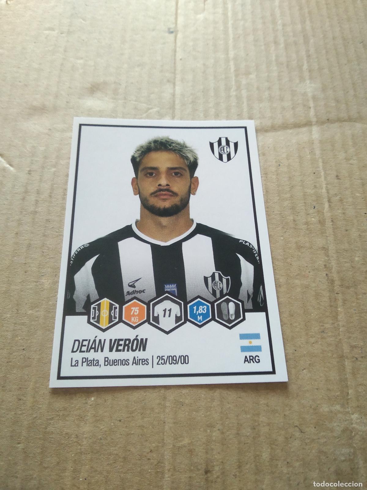 Cromos de F&uacute;tbol: 135 DEIAN VERON CENTRAL CORDOBA CROMO FUTBOL ARGENTINO PANINI LIGA ARGENTINA 2022