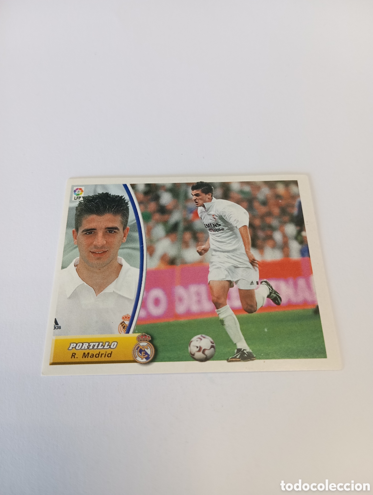 Cromos de F&uacute;tbol: PORTILLO Real Madrid LIGA ESTE 2003 2004 PANINI 03 04