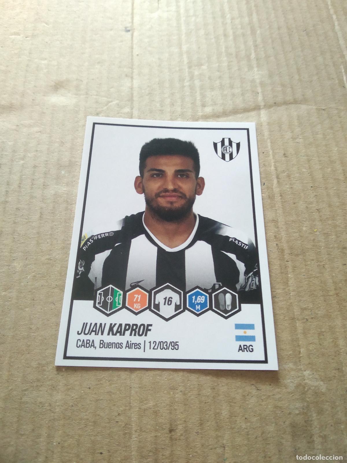 Cromos de F&uacute;tbol: 138 JUAN KAPROF CENTRAL CORDOBA CROMO FUTBOL ARGENTINO PANINI LIGA ARGENTINA 2022