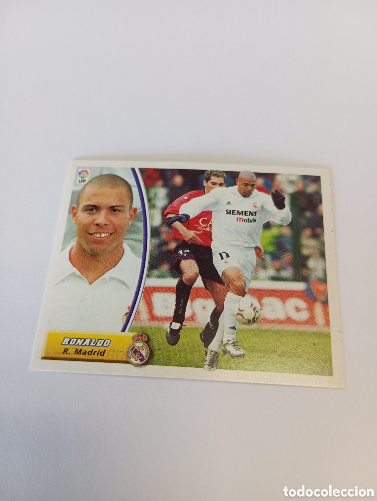 Cromos de F&uacute;tbol: RONALDO Real Madrid LIGA ESTE 2003 2004 PANINI 03 04
