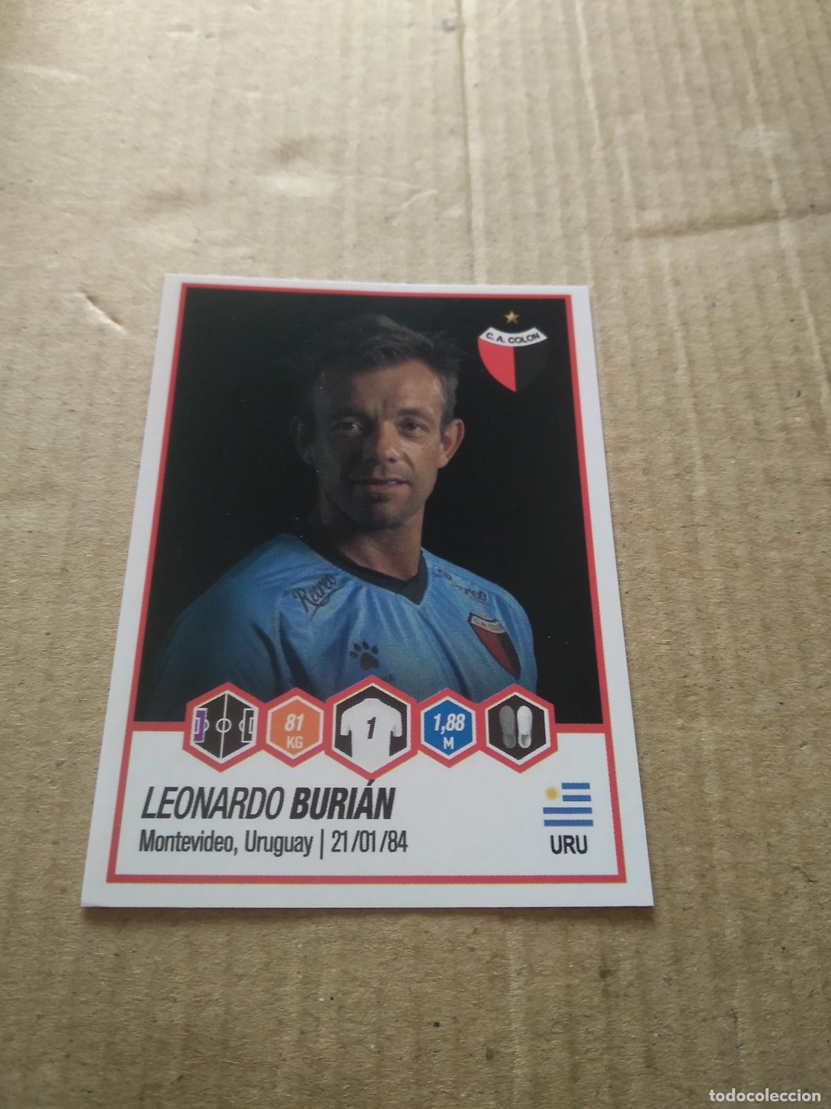 Cromos de F&uacute;tbol: 142 LEONARDO BURIAN COLON CROMO FUTBOL ARGENTINO PANINI LIGA ARGENTINA 2022