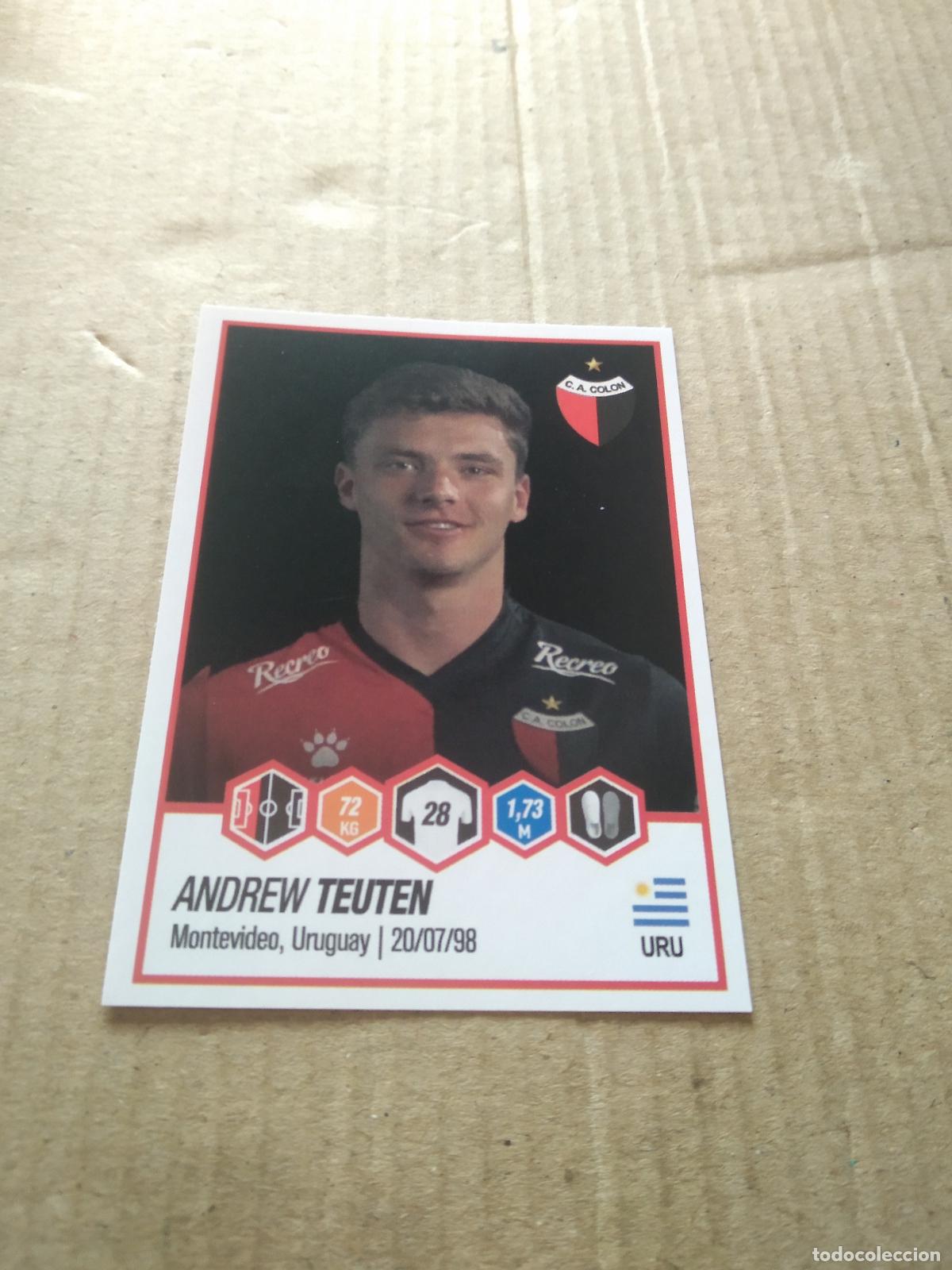 Cromos de F&uacute;tbol: 143 ANDREW TEUTEN COLON CROMO FUTBOL ARGENTINO PANINI LIGA ARGENTINA 2022