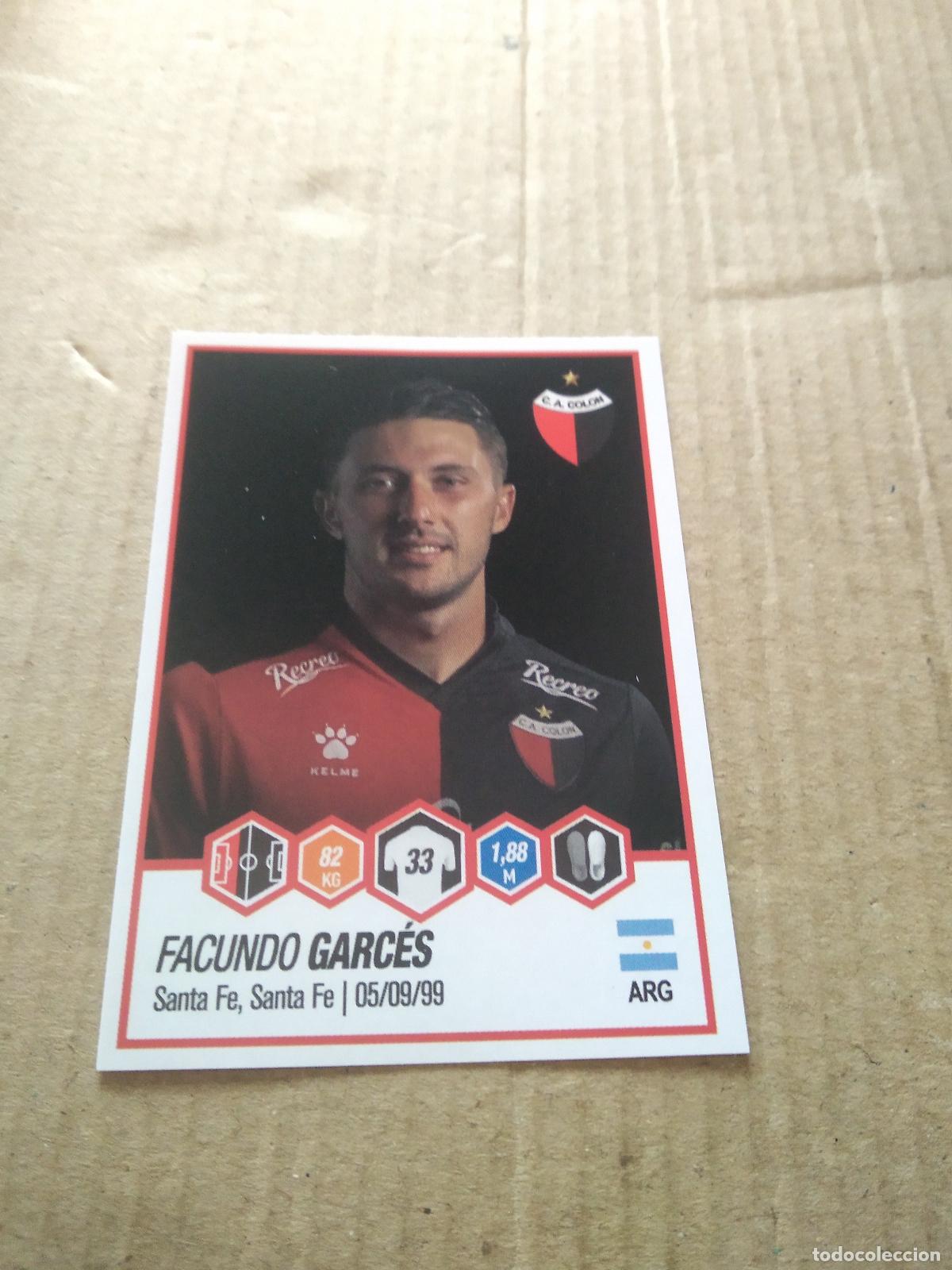 Cromos de F&uacute;tbol: 144 FACUNDO GARCES COLON CROMO FUTBOL ARGENTINO PANINI LIGA ARGENTINA 2022