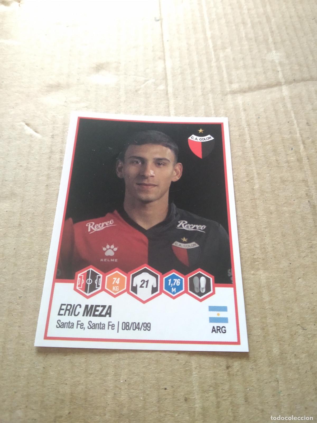 Cromos de F&uacute;tbol: 145 ERIC MEZA COLON CROMO FUTBOL ARGENTINO PANINI LIGA ARGENTINA 2022