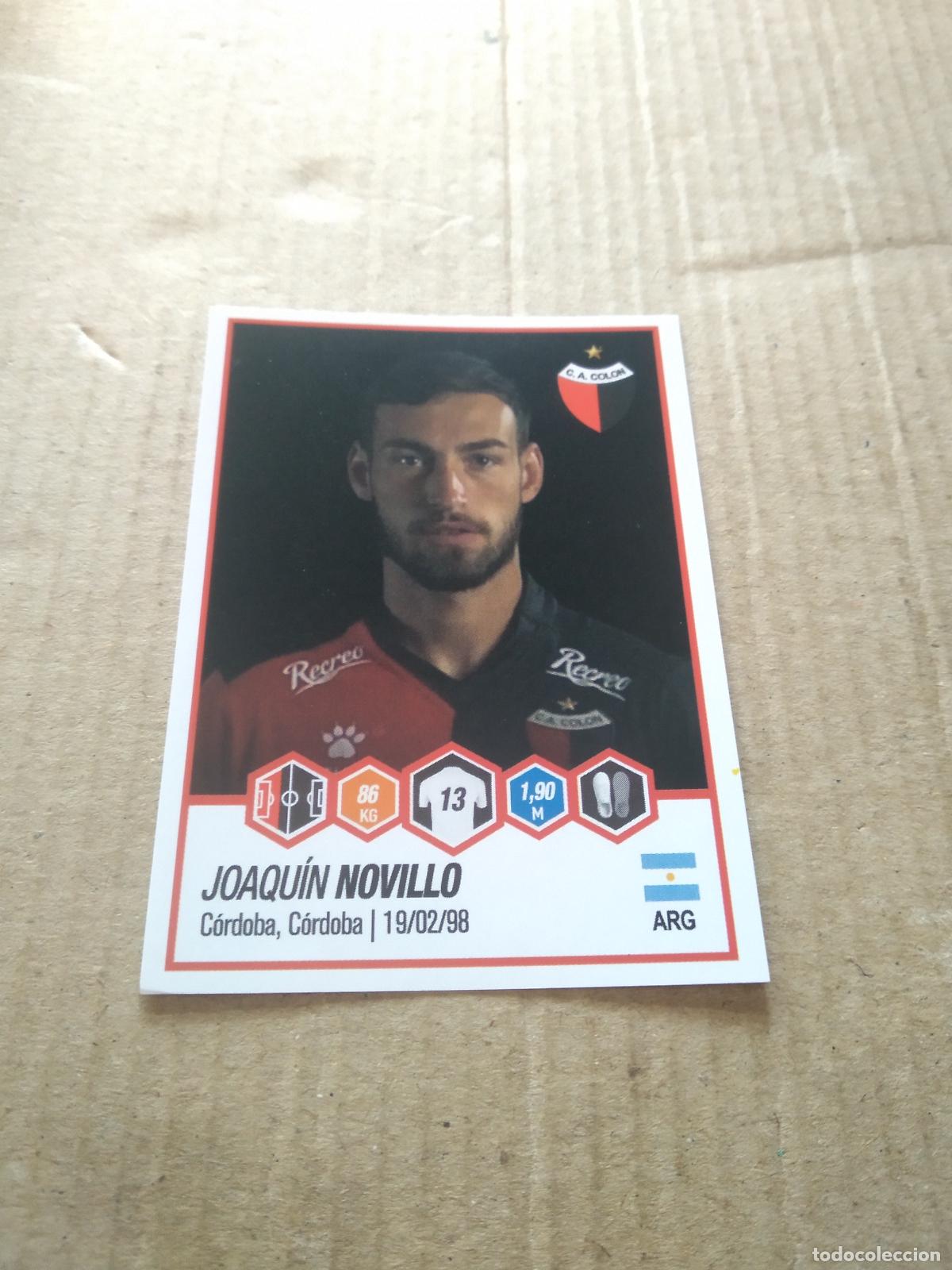 Cromos de F&uacute;tbol: 148 JOAQUIN NOVILLO COLON CROMO FUTBOL ARGENTINO PANINI LIGA ARGENTINA 2022