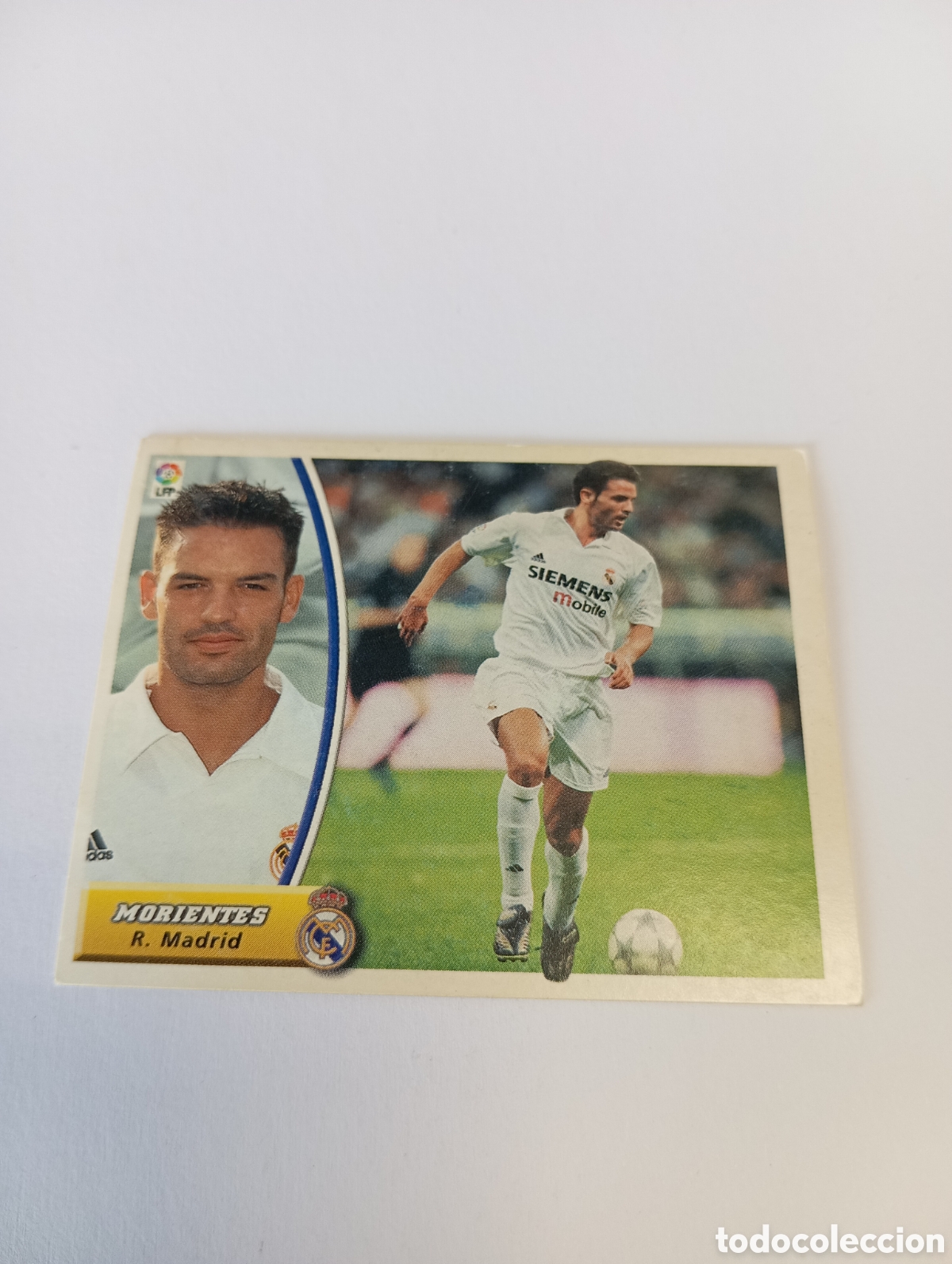 Cromos de F&uacute;tbol: MORIENTES Real Madrid LIGA ESTE 2003 2004 PANINI 03 04