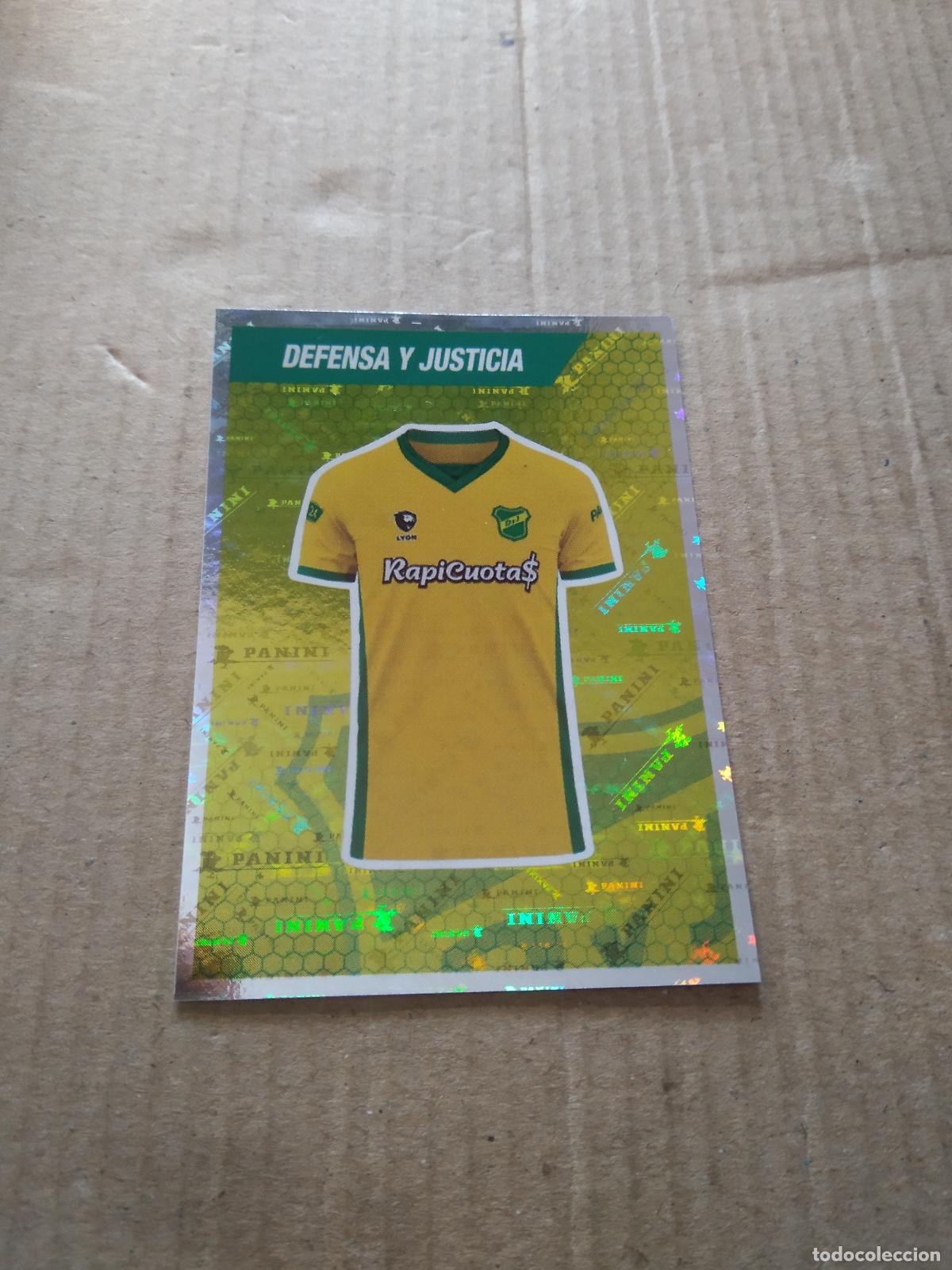 Cromos de F&uacute;tbol: 158 CAMISETA DEFENSA Y JUSTICIA CROMO FUTBOL ARGENTINO PANINI LIGA ARGENTINA 2022