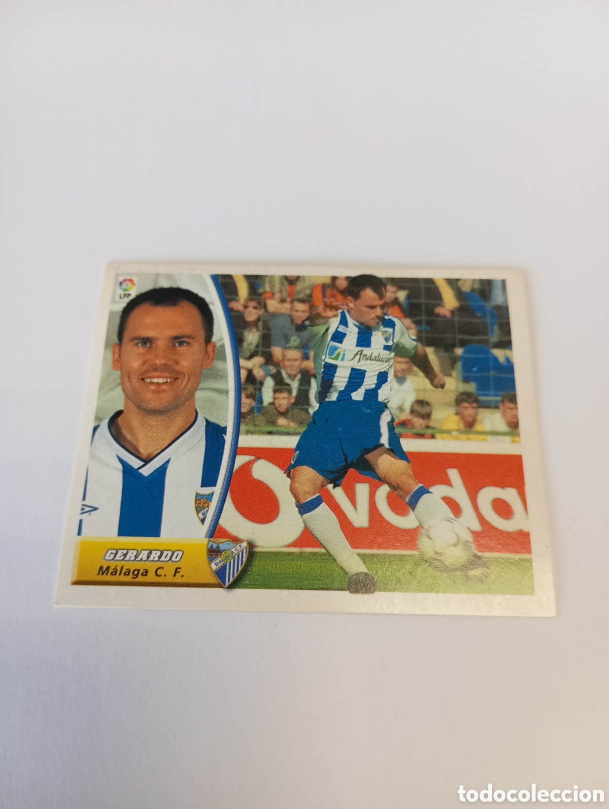 Cromos de F&uacute;tbol: GERARDO M&aacute;laga LIGA ESTE 2003 2004 PANINI 03 04