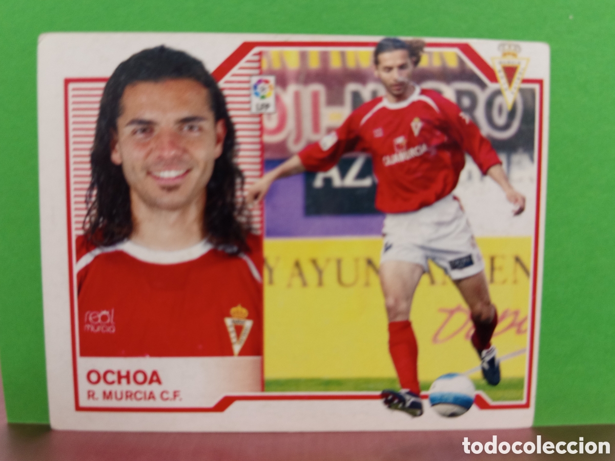 Cromos de Futebol: ❇️ CROMO ⚽ OCHOA MURCIA 07 08 2007 2008 LIGA ESTE SIN PEGAR ❇️