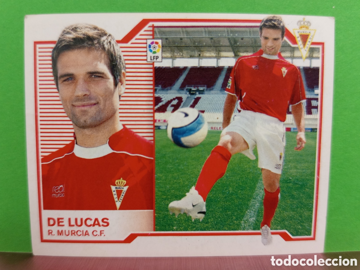 Cromos de Futebol: ❇️ CROMO ⚽ DE LUCAS MURCIA 07 08 2007 2008 LIGA ESTE SIN PEGAR ❇️