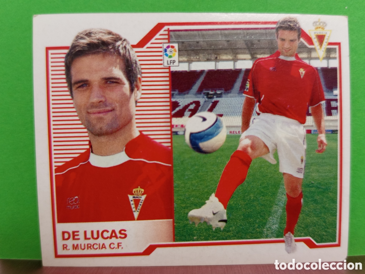Cromos de Futebol: ❇️ CROMO ⚽ DE LUCAS MURCIA 07 08 2007 2008 LIGA ESTE SIN PEGAR ❇️