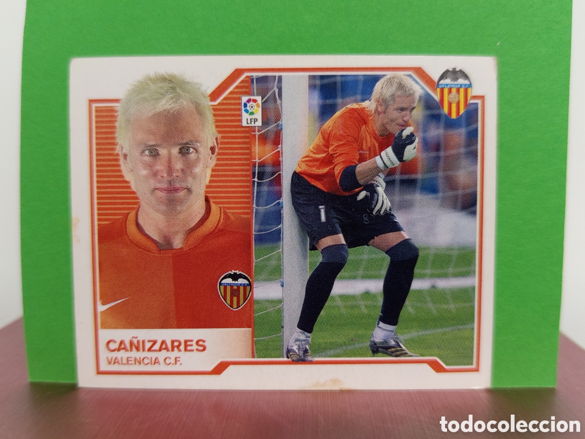 Cromos de F&uacute;tbol: ❇️ CROMO ⚽ CA&Ntilde;IZARES VALENCIA 07 08 2007 2008 LIGA ESTE SIN PEGAR ❇️