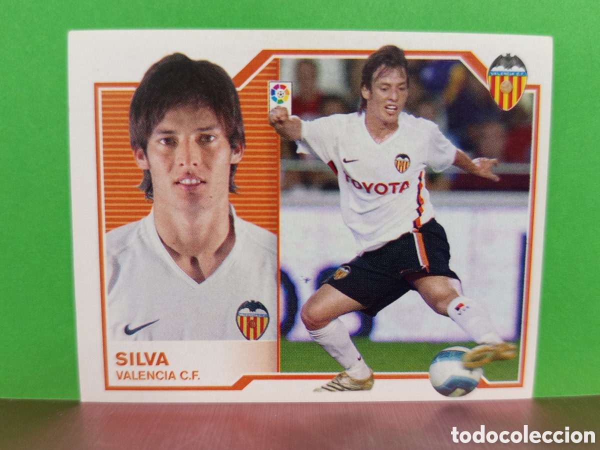 Fu&szlig;ball-Sticker: ❇️ CROMO ⚽ SILVA VALENCIA 07 08 2007 2008 LIGA ESTE SIN PEGAR ❇️