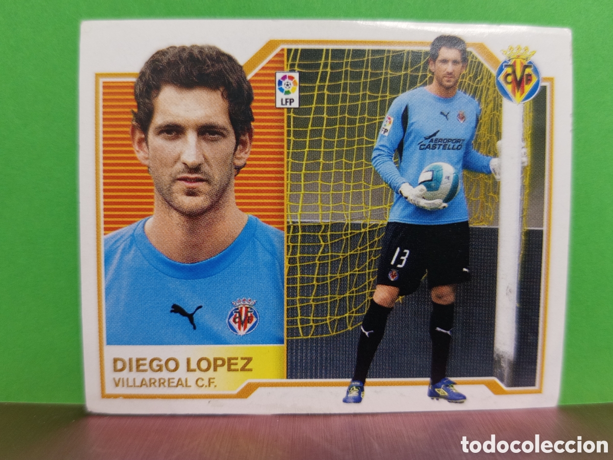 Cromos de Futebol: ❇️ CROMO ⚽ DIEGO L&Oacute;PEZ VILLARREAL 07 08 2007 2008 LIGA ESTE SIN PEGAR ❇️