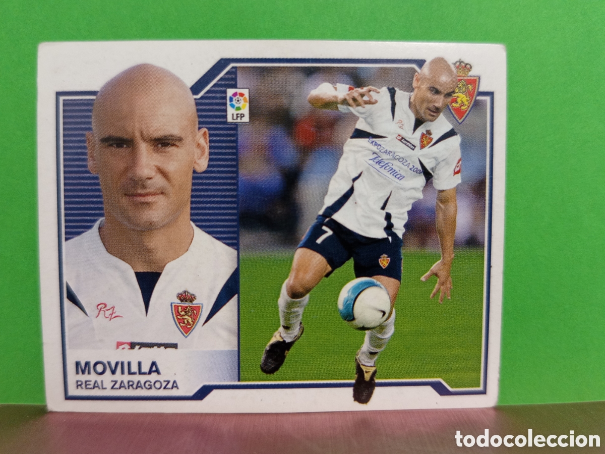 Figurine di Calcio: ❇️ CROMO ⚽ MOVILLA ZARAGOZA 07 08 2007 2008 LIGA ESTE SIN PEGAR ❇️