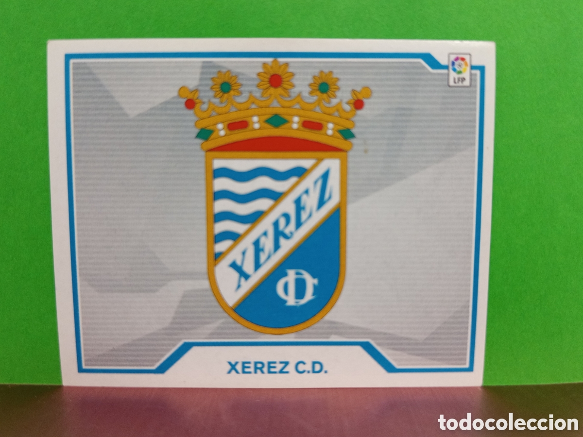 Figurine di Calcio: ❇️ CROMO ⚽ ESCUDO XEREZ JEREZ 07 08 2007 2008 LIGA ESTE SIN PEGAR ❇️