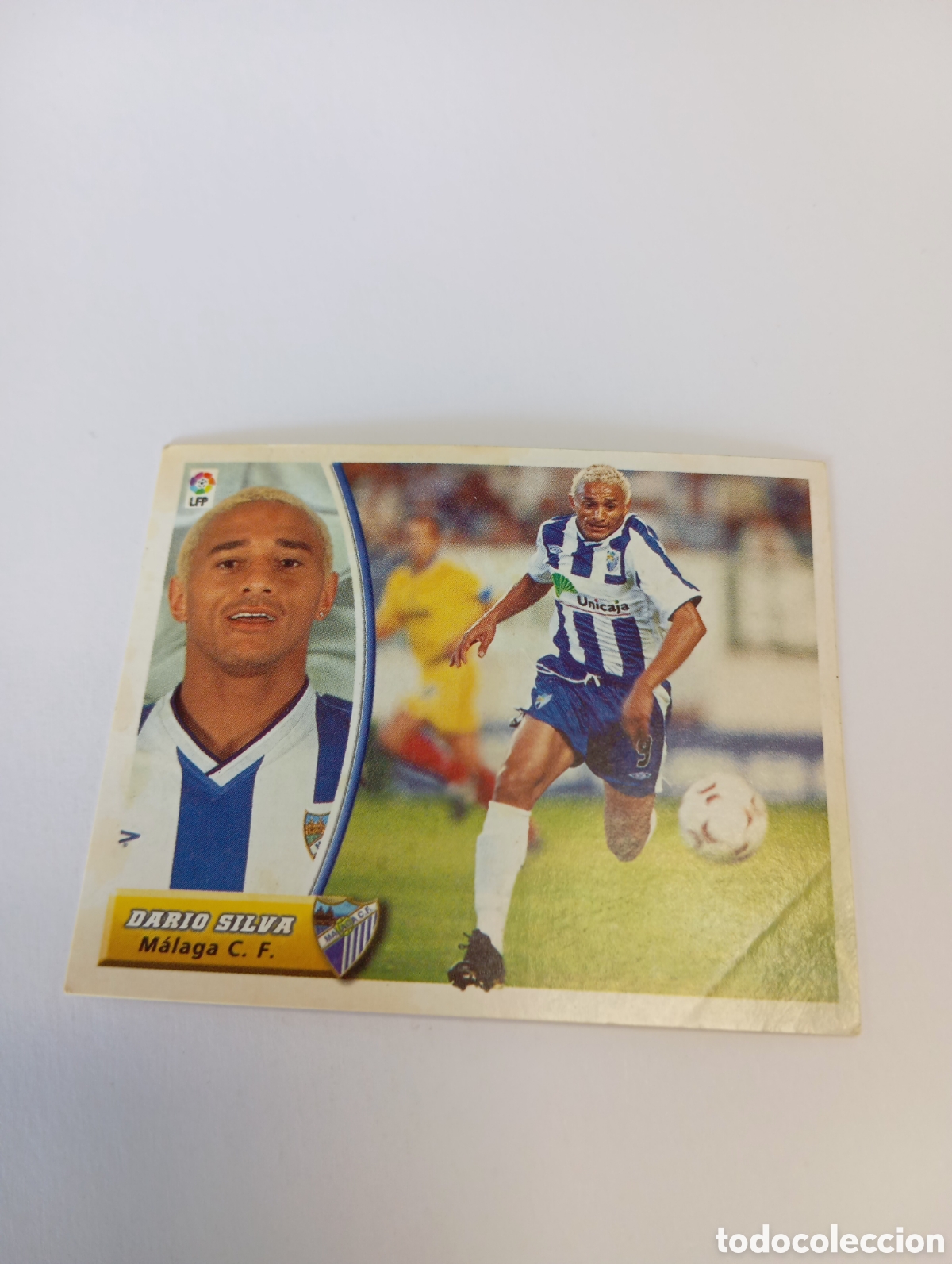Cromos de F&uacute;tbol: DAR&Iacute;O SILVA M&aacute;laga LIGA ESTE 2003 2004 PANINI 03 04