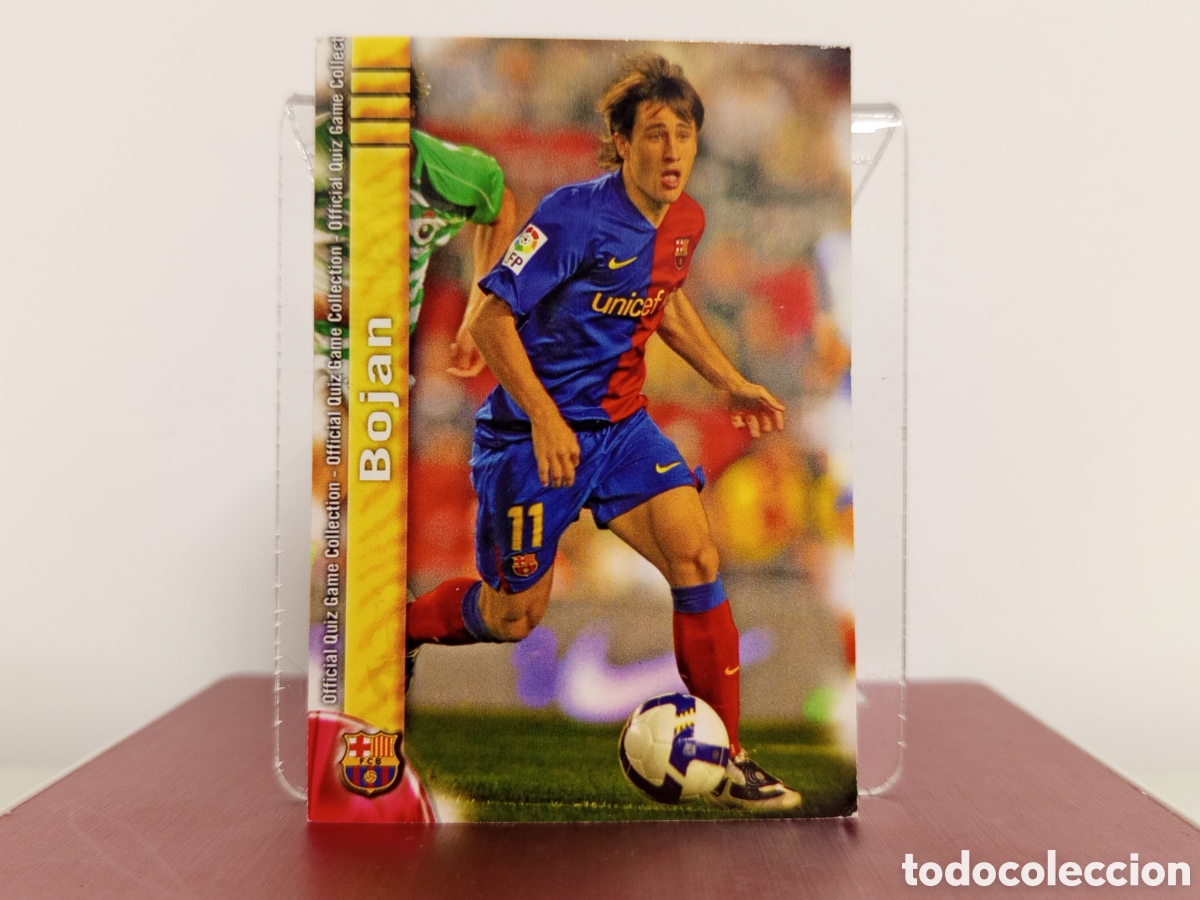 Cromos de F&uacute;tbol: ❇️ CROMO ⚽ BOJAN BARCELONA 20 09 10 2009 2010 FICHAS LIGA QUIZ COLLECTION MUNDICROMO ❇️