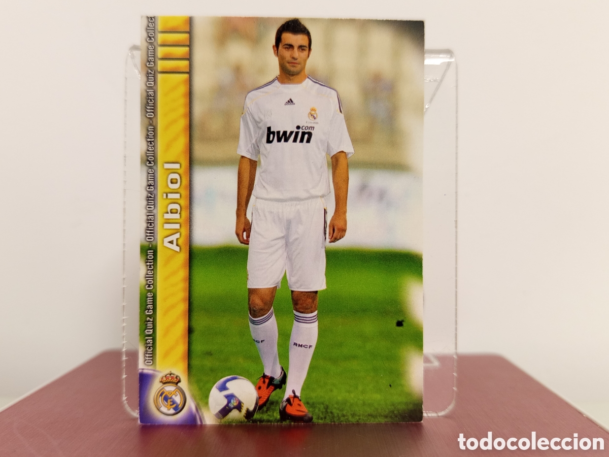 Figurine di Calcio: ❇️ CROMO ⚽ ALBIOL REAL MADRID 37 09 10 2009 2010 FICHAS LIGA QUIZ COLLECTION MUNDICROMO ❇️