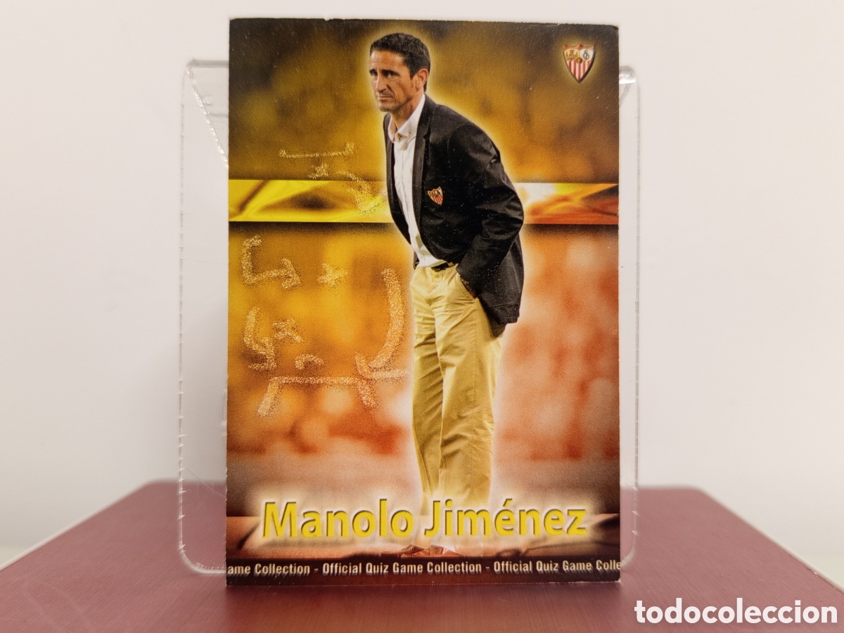 Cromos de F&uacute;tbol: ❇️ CROMO ⚽ MANOLO JIM&Eacute;NEZ SEVILLA 09 10 2009 2010 FICHAS LIGA QUIZ COLLECTION MUNDICROMO ❇️