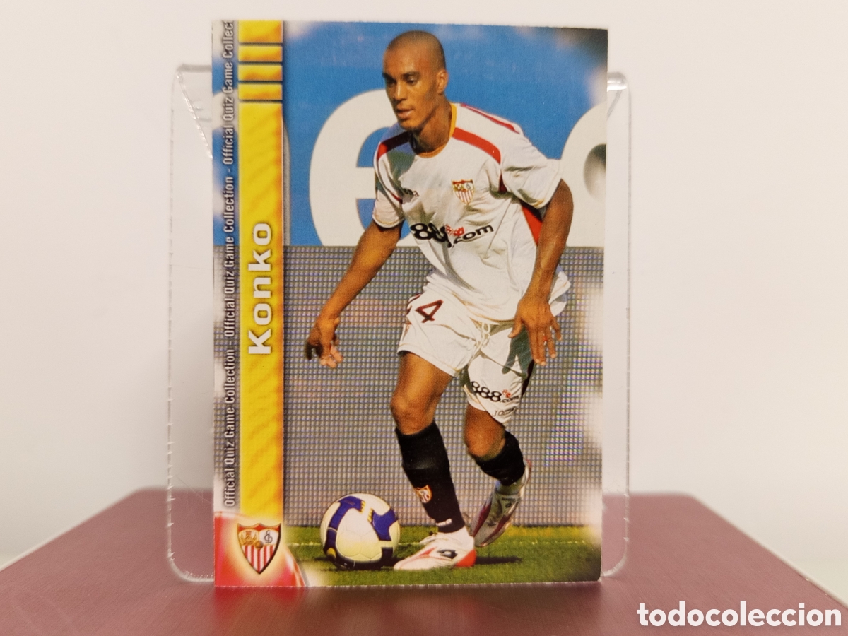 Fu&szlig;ball-Sticker: ❇️ CROMO ⚽ KONKO SEVILLA 60 09 10 2009 2010 FICHAS LIGA QUIZ COLLECTION MUNDICROMO ❇️