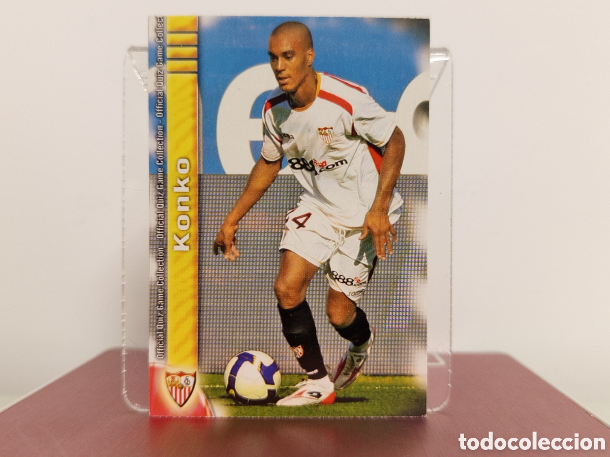 Fu&szlig;ball-Sticker: ❇️ CROMO ⚽ KONKO SEVILLA 60 09 10 2009 2010 FICHAS LIGA QUIZ COLLECTION MUNDICROMO ❇️